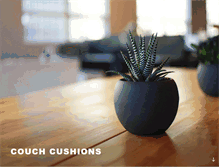 Tablet Screenshot of couchcushions.com